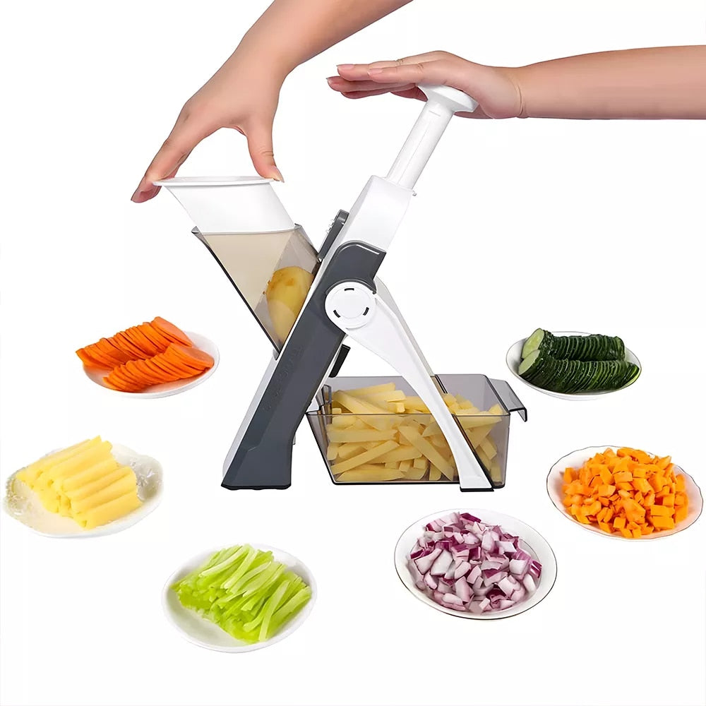 NEW 2023 Multifunction Meat Grater Slicer Foldable Manual Vegetable Cutter Chopper Kitchen Accessories Gadgets Steel Blade Aid T