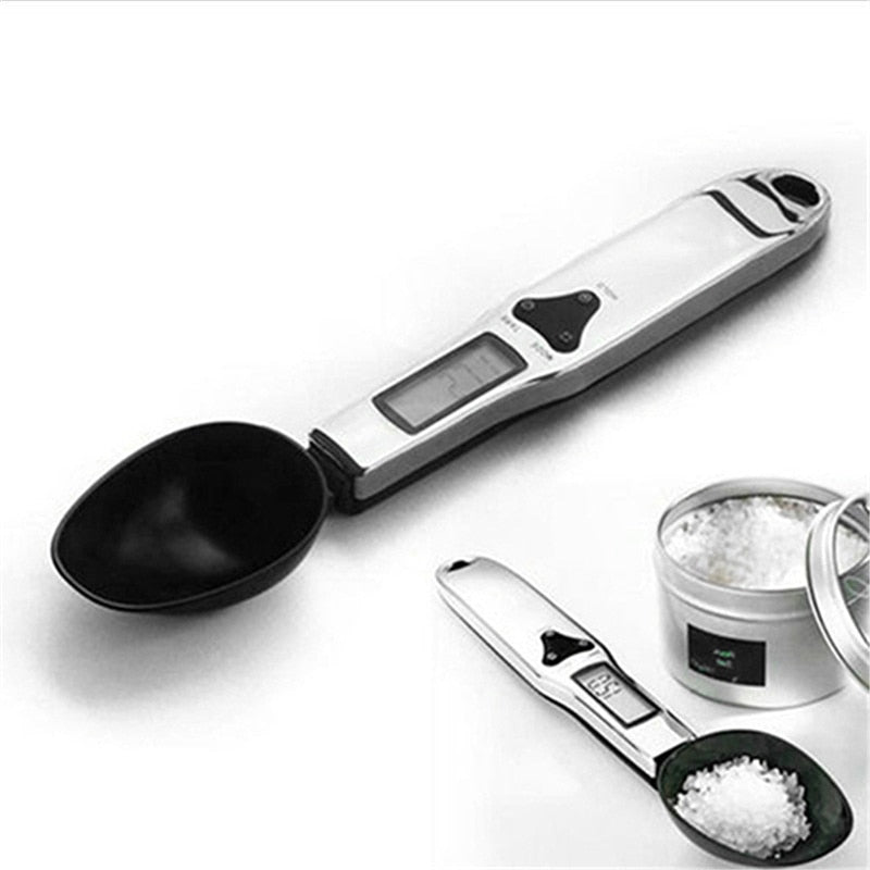 500g/0.1g Portable LCD Digital Kitchen Scale Measuring Spoon Gram Electronic Spoon Weight Scale Food Scale Kithchen Accessories