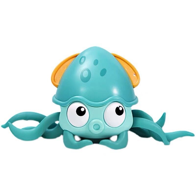 Amphibious Walking Octopus Infant Toy Cute Cartoon Animals Baby Water Toy Wound-up Chain Clockwork Kids Beach Bath Toys