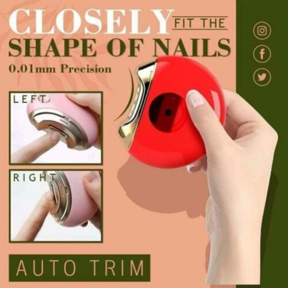 Baby Electric Nail Clipper Polisher Professional Smart Nail Trimmer Manicure Machine Mini Portable Nail Care Tool For Adult Kids