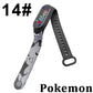 Pokemon Digital Watch Anime Pikachu Squirtle Eevee Charizard Student Silicone LED Watch Kids Puzzle Toys Children Birthday Gifts